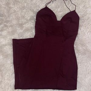 Body con slit dress 😏